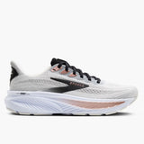 BROOKS WOMENS GHOST 17 - White/Black/Rose Gold