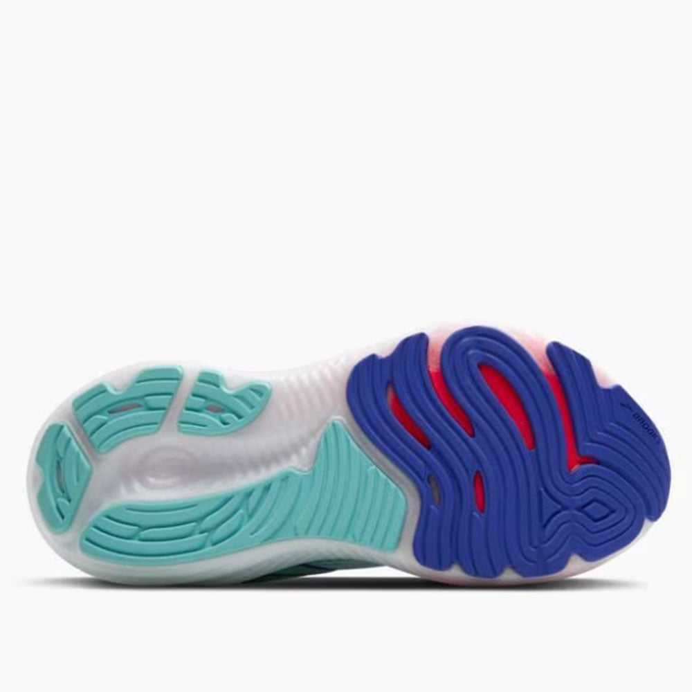 BROOKS WOMENS GLYCERIN 22 - White/Limpet Shell/Amparo Blue