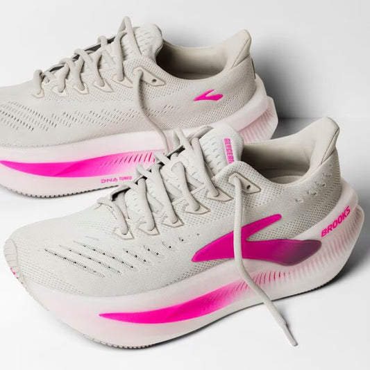 BROOKS WOMEN GLYCERIN MAX 2 - GREY/WHITE/PINK
