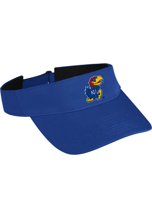 Adidas Kansas Jayhawks Adjustable Visor - Royal Blue