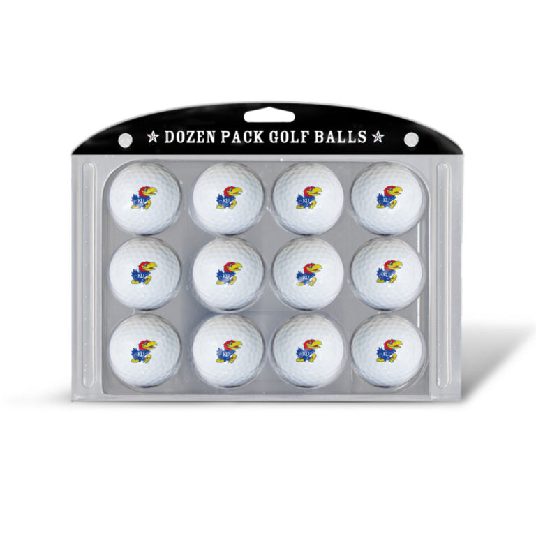 Kansas Jayhawks Golf Balls - 12 Pack