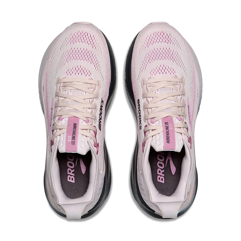 BROOKS WOMENS ADRENALINE GTS 25 - PINK/GREY