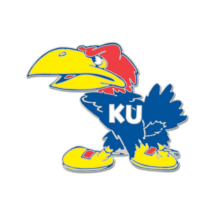 Kansas Jayhawks Vault 1941 Lapel Pin