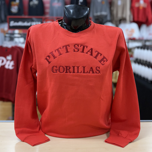 PSU Tonal 3D Crew- Red