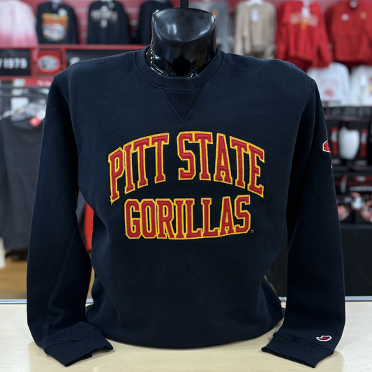 PSU 50 Twill Crew- Black