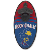 Kansas Jayhawks 1912 Logo Wall Bottle Opener