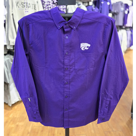 KSU FLIGHT DRESS SHIRT - Purple