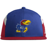 Kansas Jayhawks Adidas Player Pack Adjustable Hat - Blue/Red/White