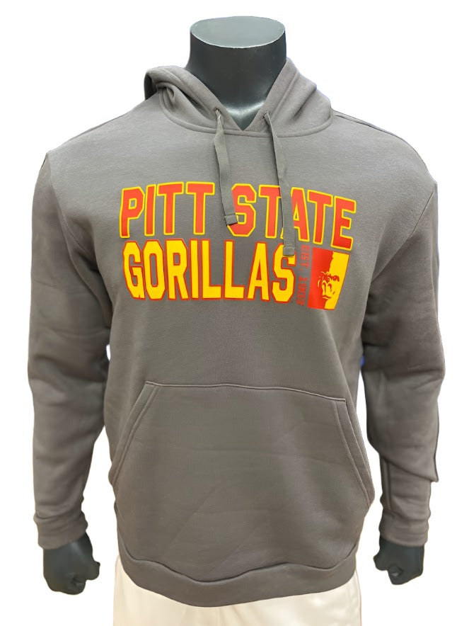Adidas Pitt State Gorillas Est. 1903 Hoodie - Grey