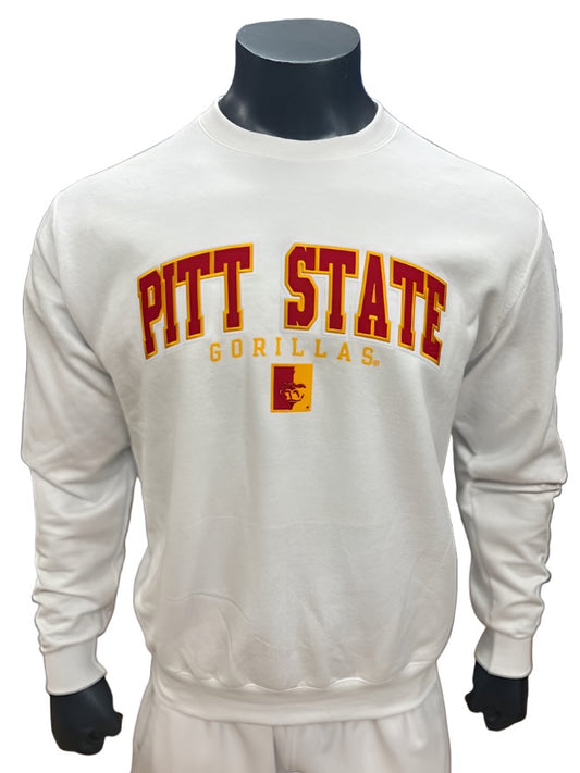 Champion Pitt State Gorillas Classic Crew - White
