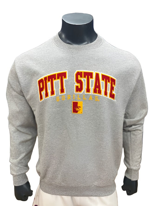 Champion Pitt State Gorillas Classic Crew - Grey