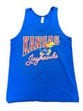 Kansas Jayhawks Classic Script Tank - Royal Blue