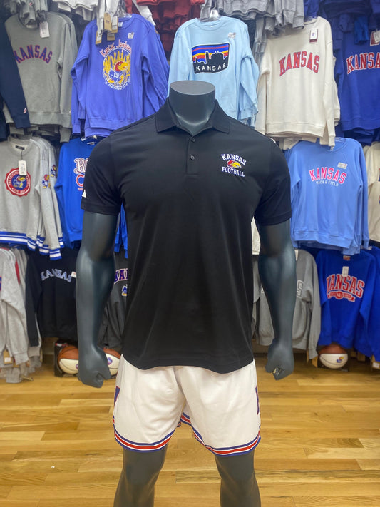 Kansas Jayhawks 1941 Adidas Football Polo