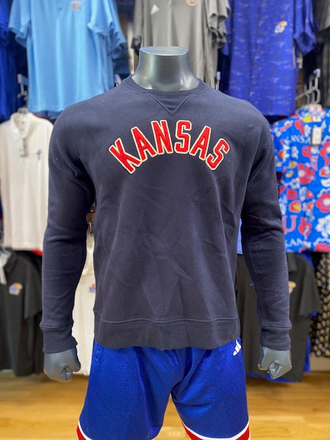 Kansas Jayhawks Kansas Arch Fleece Crew