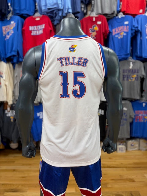 Kansas Jayhawks Bryson Tiller #15 Basketball Jersey