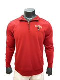 Kansas Jayhawks Vault 1912 Vintage Jayhawk Stadium Quarter Zip - Cardinal Red