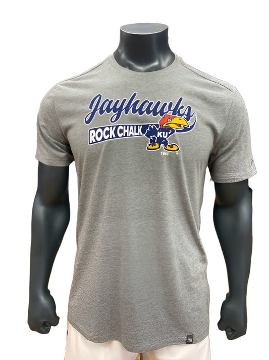 Kansas Jayhawks Vault 1941 Tail T-Shirt - Grey