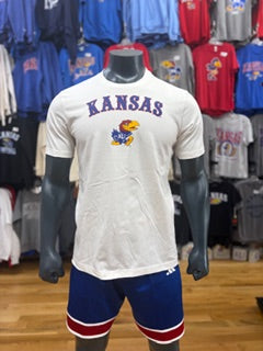Kansas Jayhawks Adidas Darryn Peterson Jersey T-Shirt - White