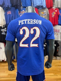 Kansas Jayhawks Adidas Darryn Peterson Jersey T-Shirt - Royal