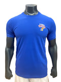 Kansas Jayhawks Tradition Rock Chalk Around the Clock T-Shirt - Blue