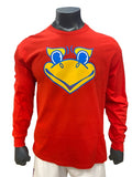 Kansas Jayhawks Beak 'Em Hawks Long Sleeve - Red