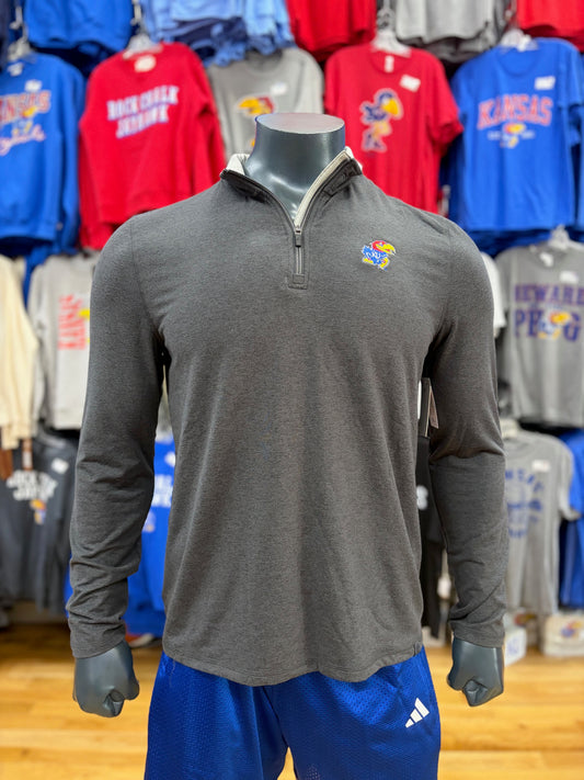 Kansas Jayhawks Clutch 1/4 Zip Jacket