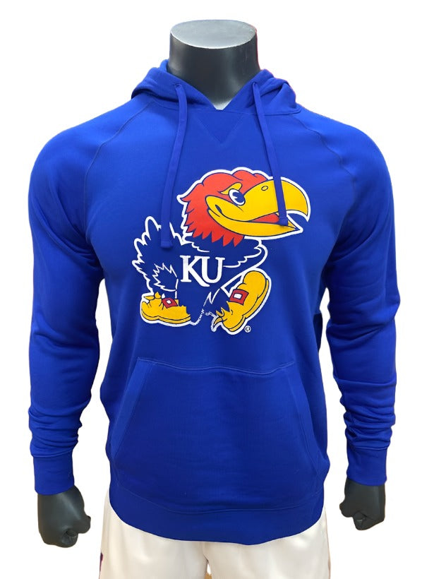 Kansas Jayhawks Big Logo Hoodie - Royal Blue