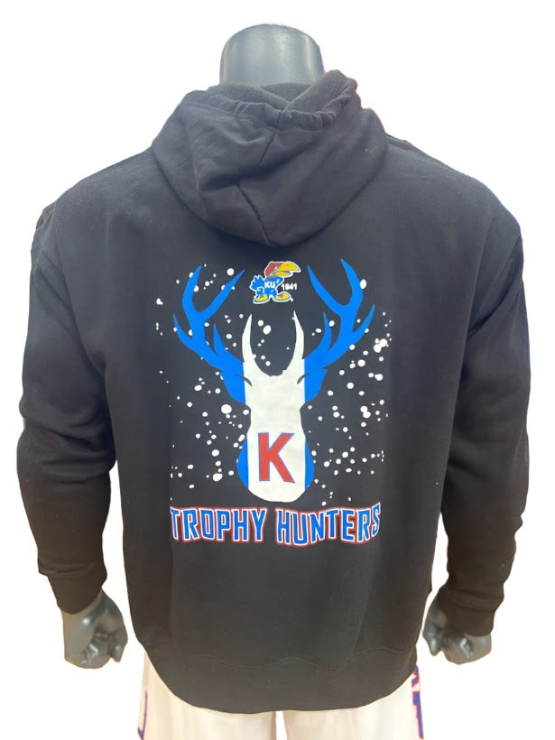Kansas Jayhawks Vault 1941 Trophy Hunters Hoodie - Black/Team Colors