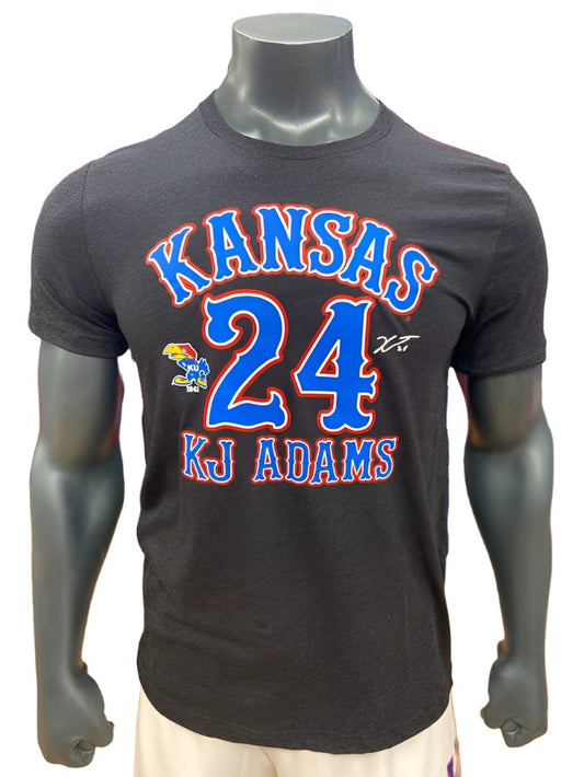 KJ Adams Jr. Signature Triblend T-Shirt #24 - Black Heather