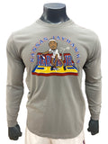 Dejuan Harris Jr. Character + Signature Long Sleeve Tee - Grey
