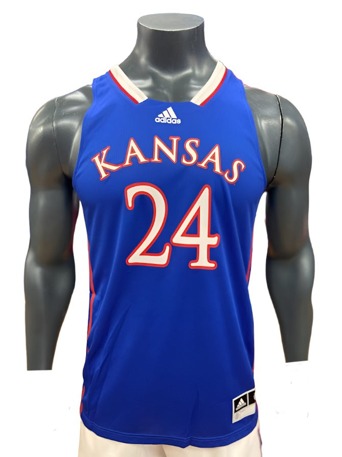 KJ Adams Jr. Kansas Basketball Jersey #24 - Royal