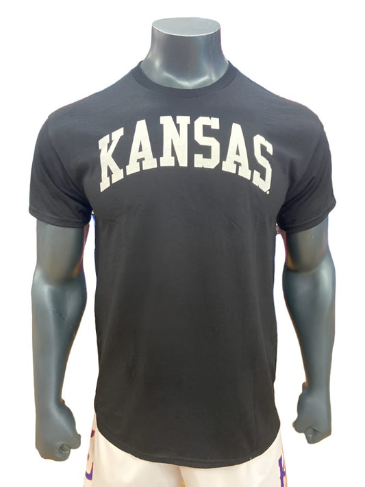 Kansas Arch T-Shirt - Black/White