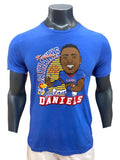 Kansas Jayhawks Jalon Daniels Character KU Football Triblend T-Shirt - Royal