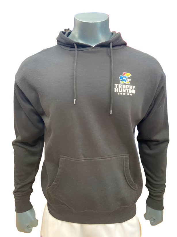 Kansas Jayhawks Vault 1941 Trophy Hunters Hoodie - Black/Team Colors