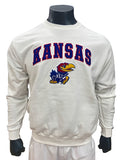 Kansas Jayhawks Kansas Champion Crew - White