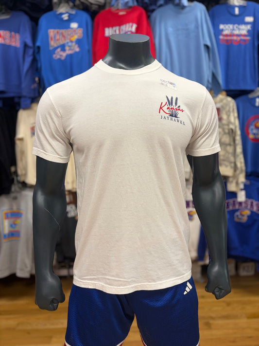 Kansas Jayhawks Wheat Skyline T-Shirt