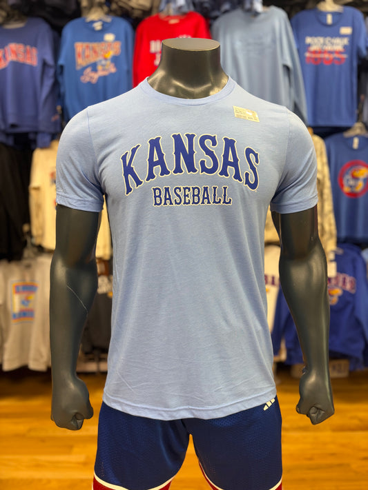 Kansas Jayhawks Kansas Baseball Tiffany T-Shirt