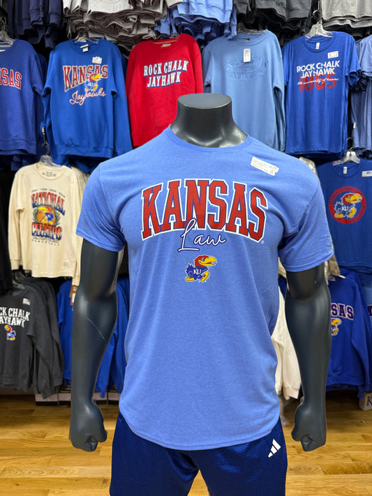 Kansas Law Short Sleeve Tee - Heather Royal