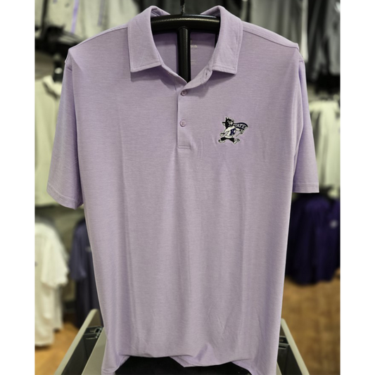 KSU Par 3 Polo- Purple Heather