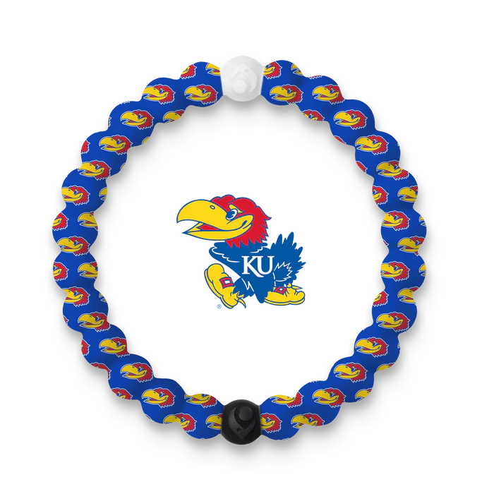 Kansas Jayhawks Lokai Bracelet w/ Logo