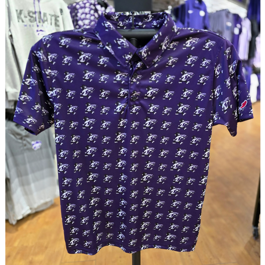 WILLIE ALL OVER POLO - Purple