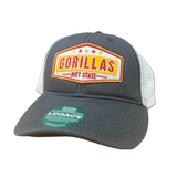 Pitt State Gorillas Patch - Charcoal/White