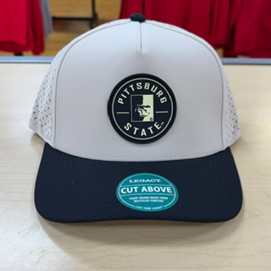 PITT STATE PVC PATCH HAT - GREY/BLACK