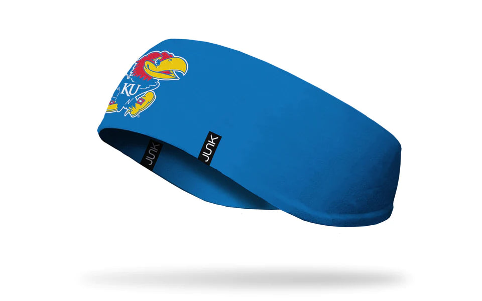 Kansas Jayhawks Ear Warmer - Blue/Royal w/ Logo