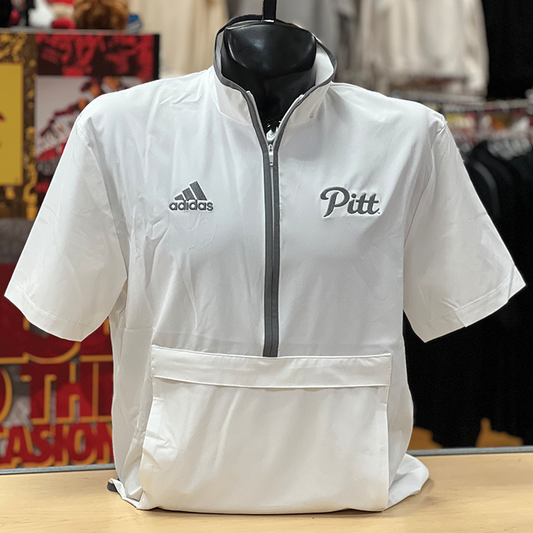 PSU Short Sleeve 1/4 Zip- White