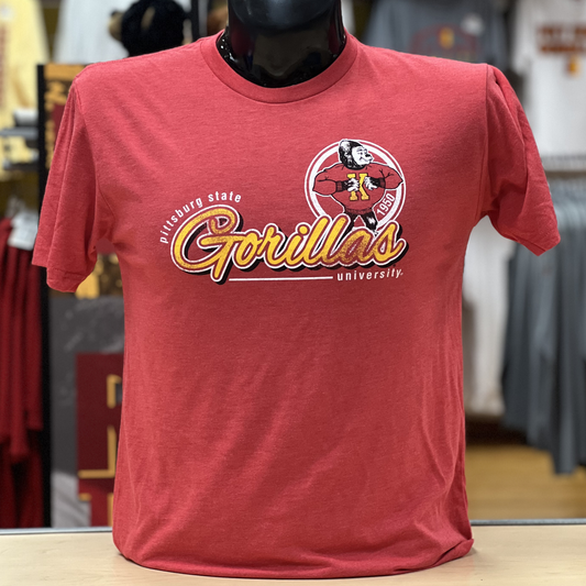 PSU Circle 1950 Tee- Red
