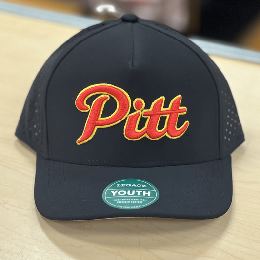 Youth Pitt Townie Legacy Hat- Black