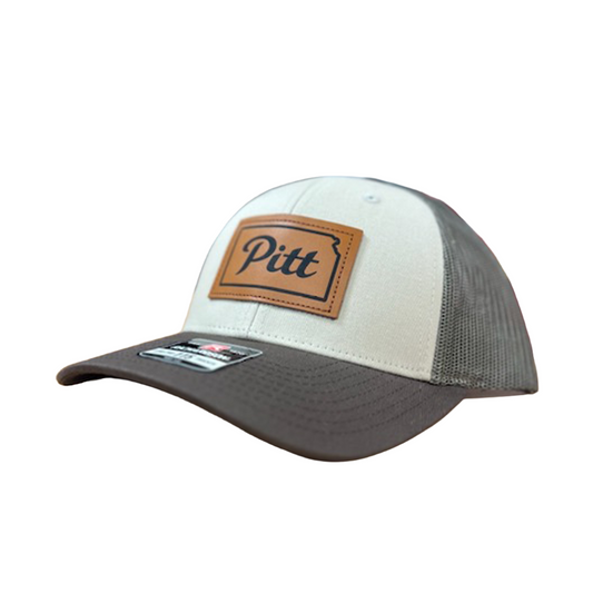 Pitt State Gorillas Adjustable Leather Patch Hat - Tan/Brown