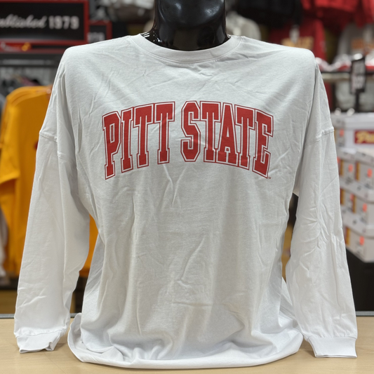 PSU The Big Shirt- White, Grey