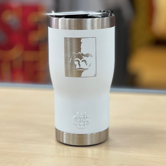 Pitt State 20 oz Wyld Gear Tumbler- Black, Red, White, Grey
